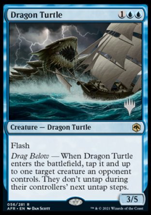 Dragon Turtle (Promo Pack) [Dungeons & Dragons: Adventures in the Forgotten Realms Promos] | I Want That Stuff Brandon