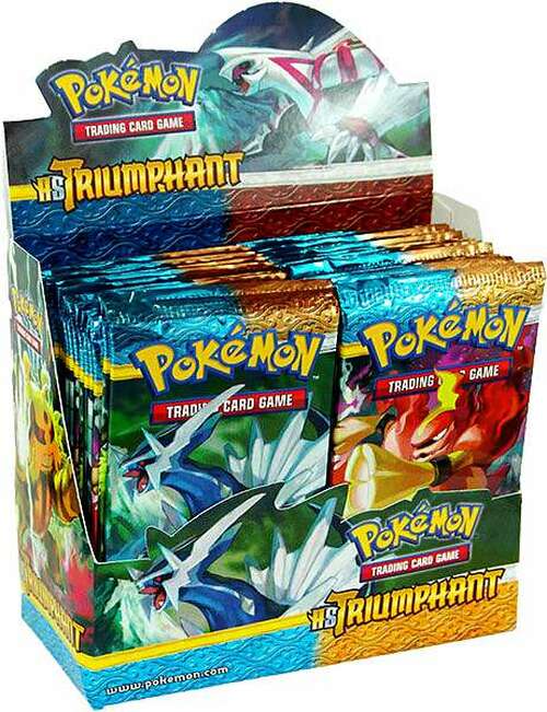 HeartGold & SoulSilver: Triumphant - Booster Box | I Want That Stuff Brandon