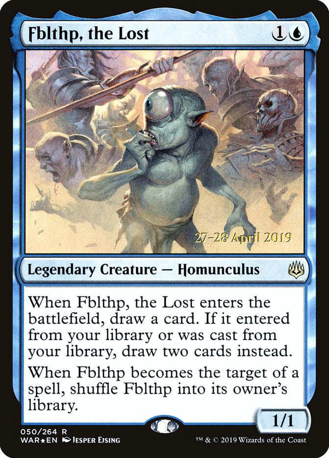 Fblthp, the Lost [War of the Spark Prerelease Promos] | I Want That Stuff Brandon