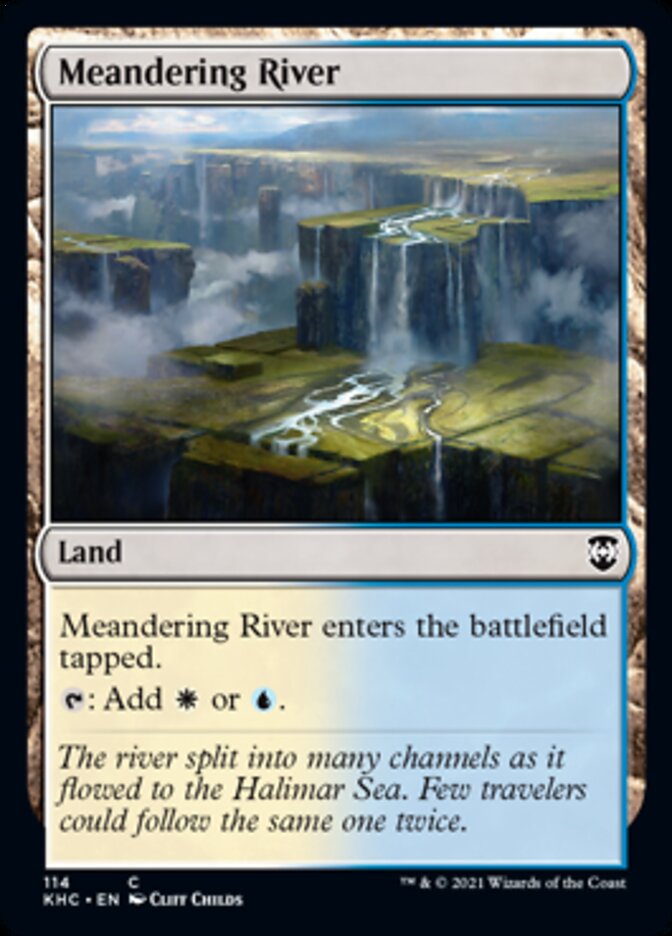 Meandering River [Kaldheim Commander] | I Want That Stuff Brandon