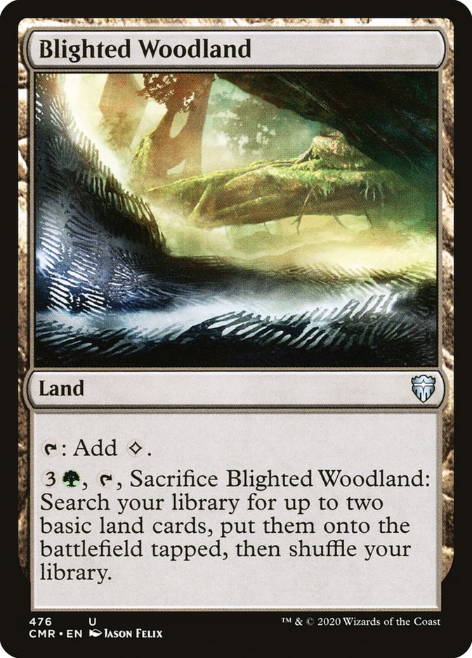 Blighted Woodland [Commander Legends] | I Want That Stuff Brandon