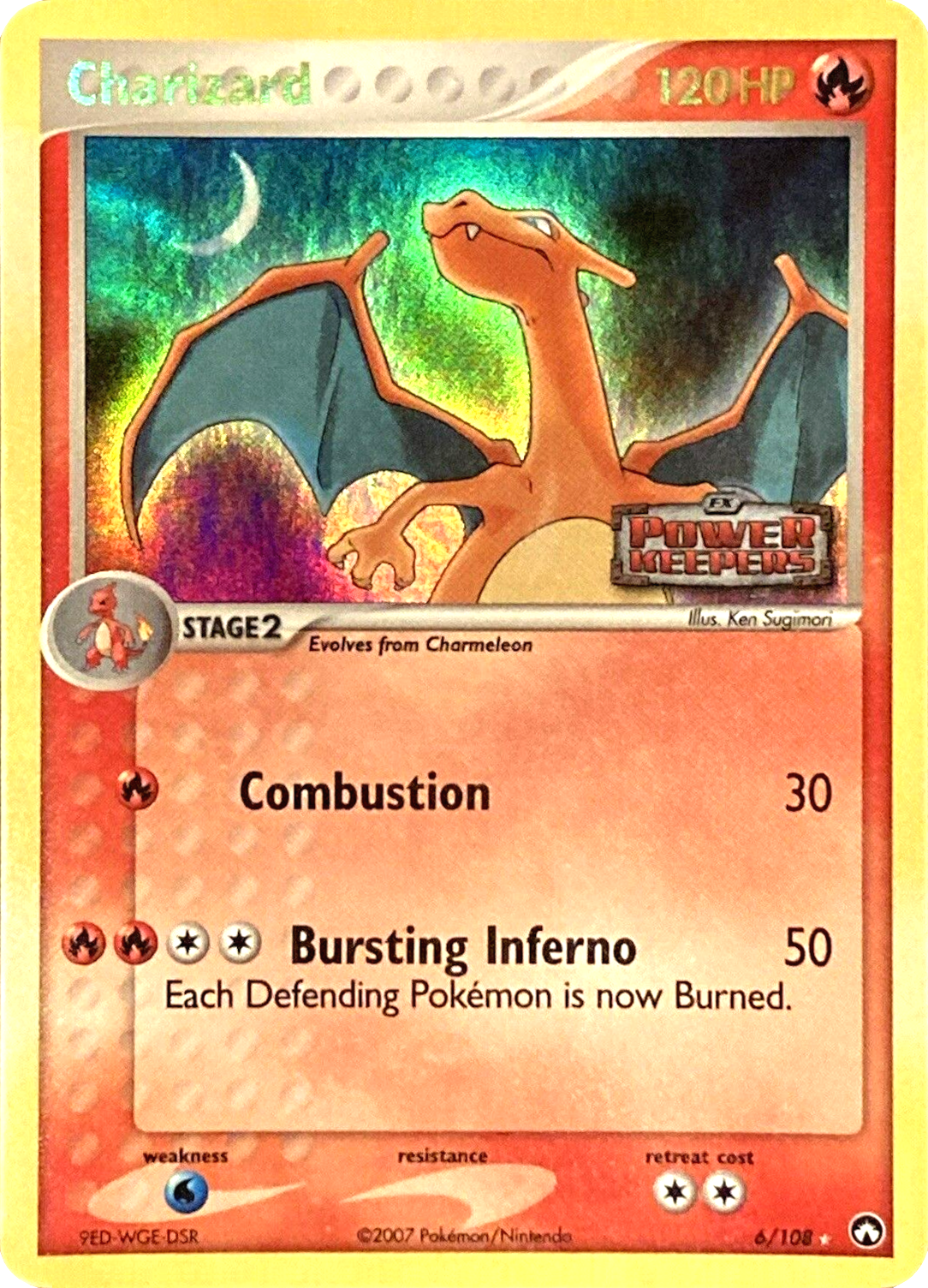 Charizard (6/108) (Stamped) [EX: Power Keepers] | I Want That Stuff Brandon