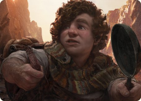 Sam, Loyal Attendant Art Card [The Lord of the Rings: Tales of Middle-earth Art Series] | I Want That Stuff Brandon