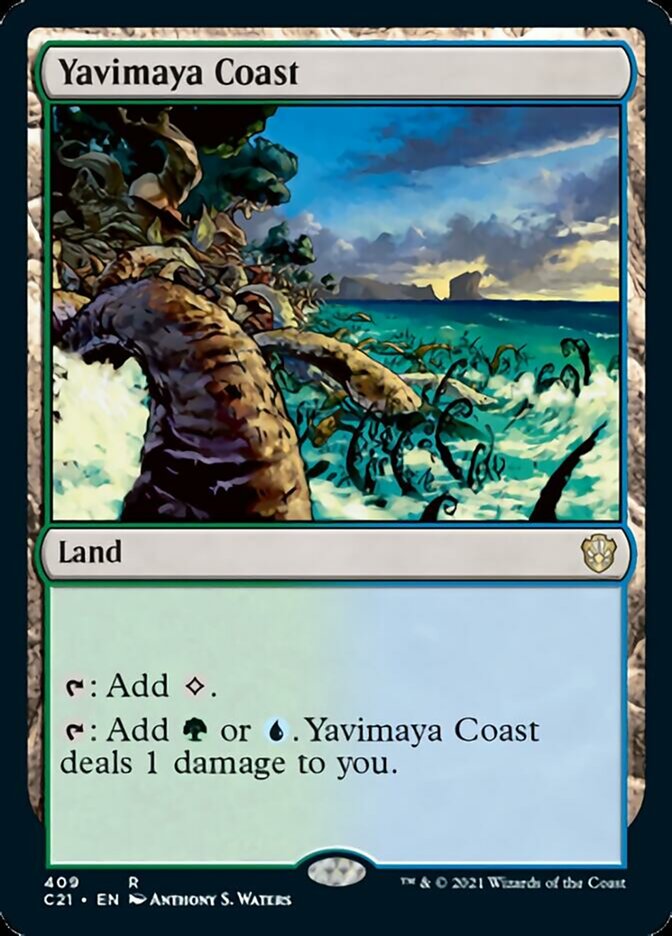 Yavimaya Coast [Commander 2021] | I Want That Stuff Brandon