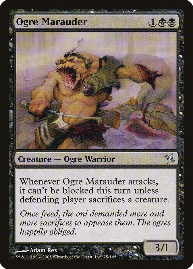 Ogre Marauder [Betrayers of Kamigawa] | I Want That Stuff Brandon