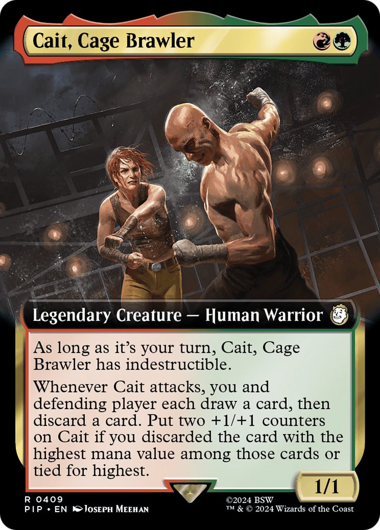 Cait, Cage Brawler (Extended Art) [Fallout] | I Want That Stuff Brandon
