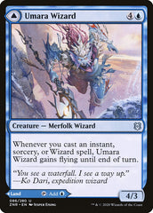 Umara Wizard // Umara Skyfalls [Zendikar Rising] | I Want That Stuff Brandon