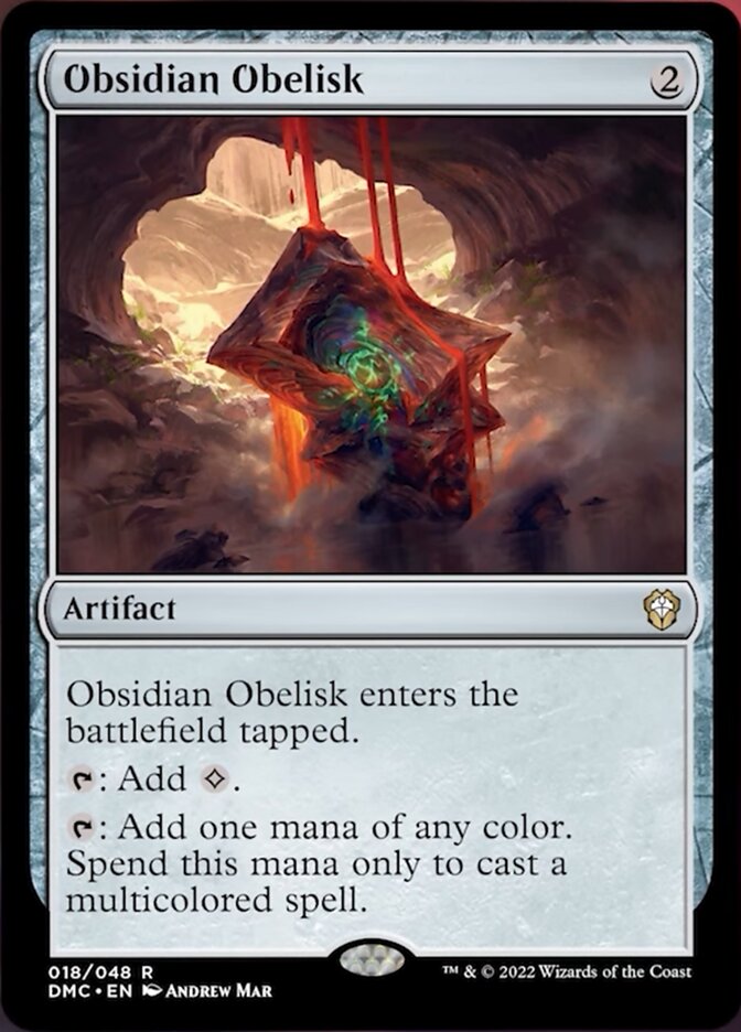 Obsidian Obelisk [Dominaria United Commander] | I Want That Stuff Brandon