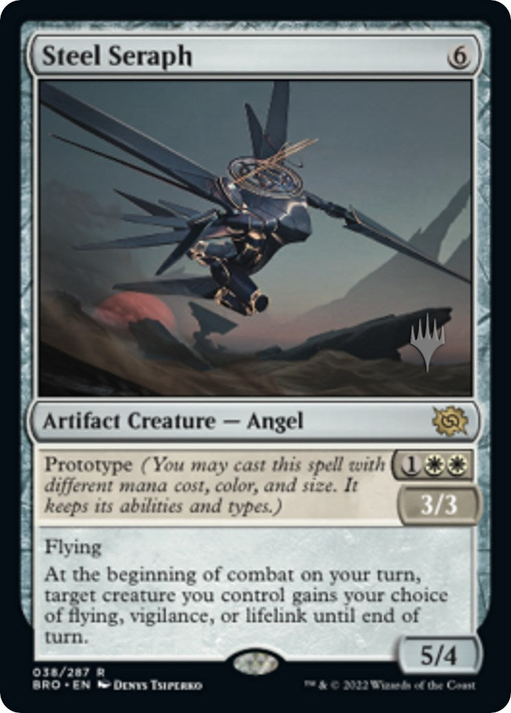 Steel Seraph (Promo Pack) [The Brothers' War Promos] | I Want That Stuff Brandon