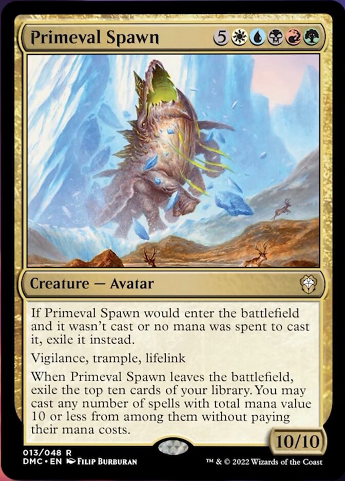 Primeval Spawn [Dominaria United Commander] | I Want That Stuff Brandon