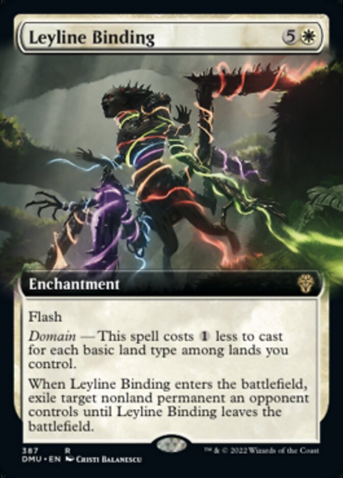 Leyline Binding (Extended Art) [Dominaria United] | I Want That Stuff Brandon