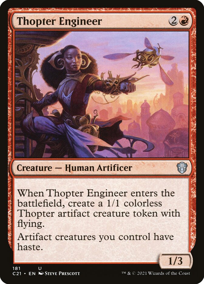 Thopter Engineer [Commander 2021] | I Want That Stuff Brandon