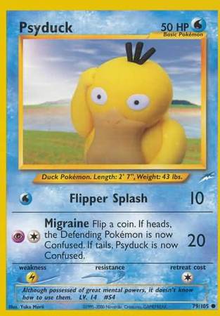 Psyduck (79/105) [Neo Destiny Unlimited] | I Want That Stuff Brandon