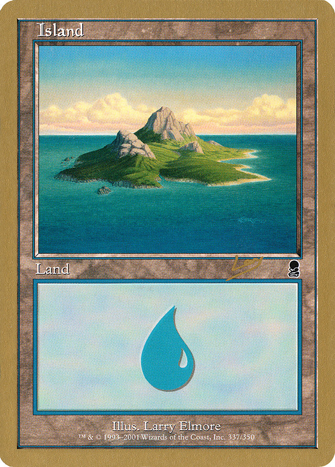 Island (rl337) (Raphael Levy) [World Championship Decks 2002] | I Want That Stuff Brandon