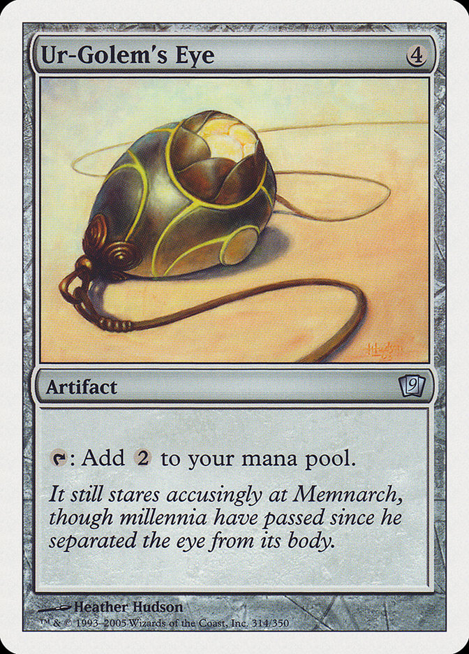 Ur-Golem's Eye [Ninth Edition] | I Want That Stuff Brandon