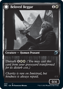 Beloved Beggar // Generous Soul [Innistrad: Double Feature] | I Want That Stuff Brandon