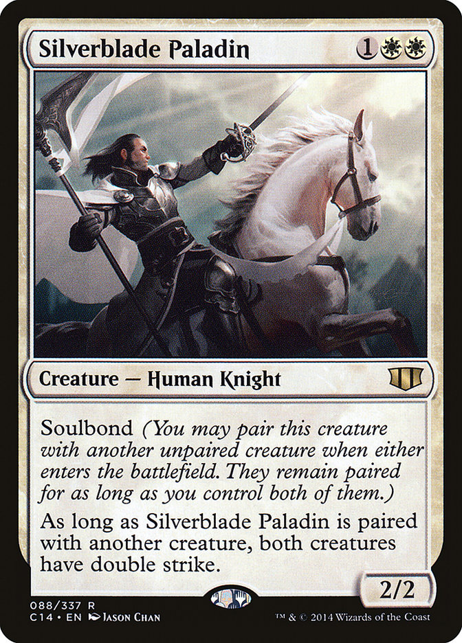 Silverblade Paladin [Commander 2014] | I Want That Stuff Brandon