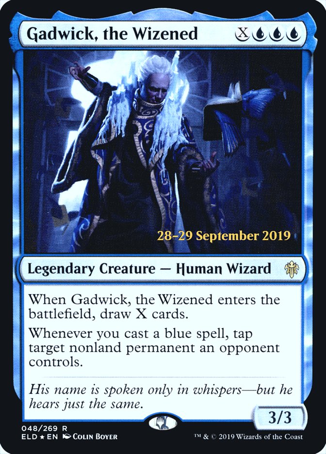 Gadwick, the Wizened [Throne of Eldraine Prerelease Promos] | I Want That Stuff Brandon