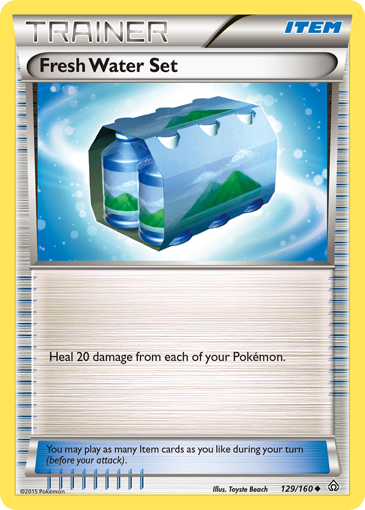 Fresh Water Set (129/160) [XY: Primal Clash] | I Want That Stuff Brandon