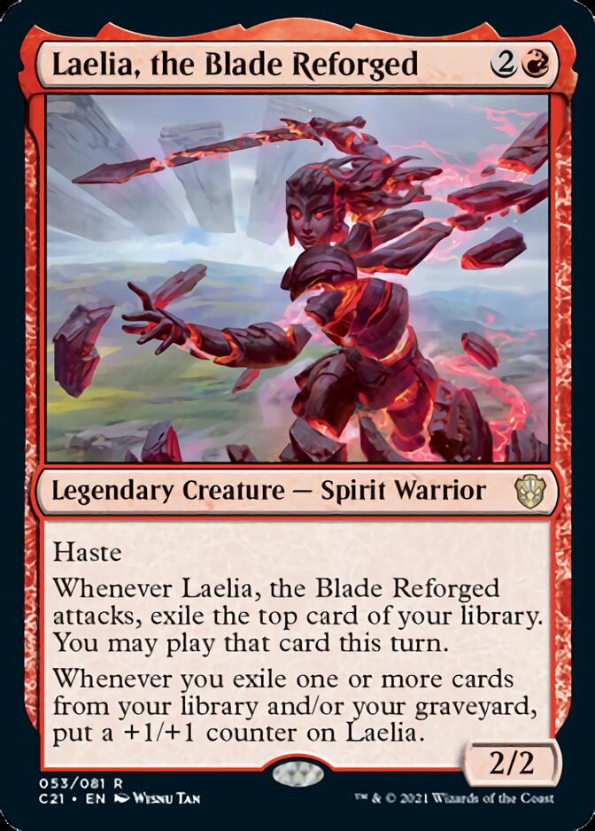 Laelia, the Blade Reforged [Commander 2021] | I Want That Stuff Brandon