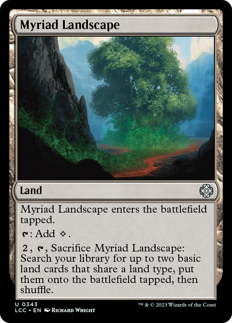 Myriad Landscape [The Lost Caverns of Ixalan Commander] | I Want That Stuff Brandon