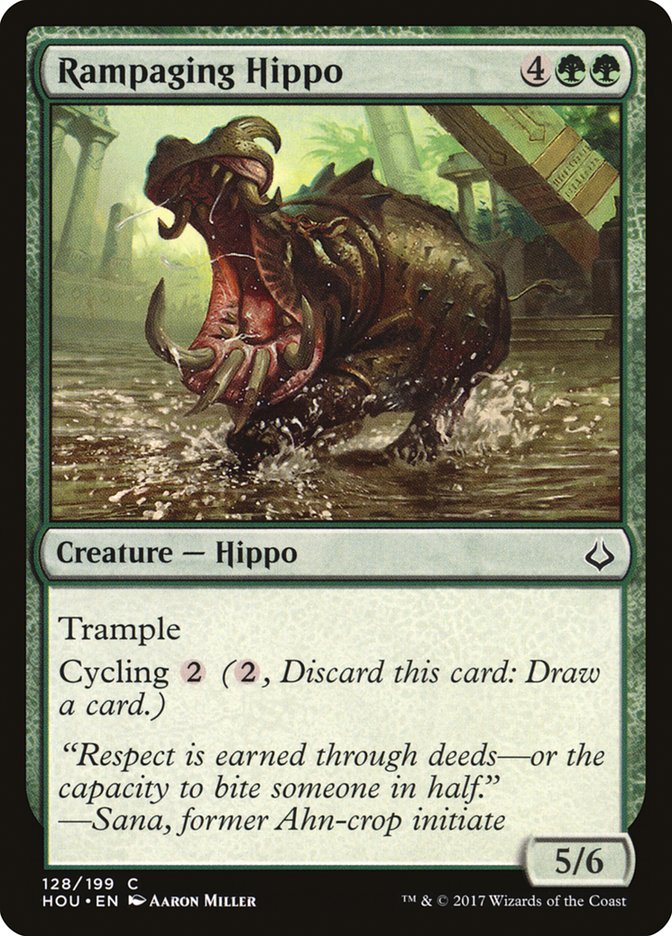 Rampaging Hippo [Hour of Devastation] | I Want That Stuff Brandon