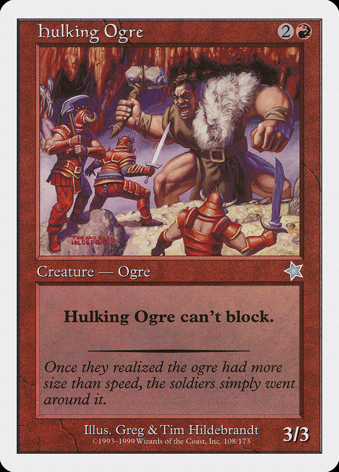Hulking Ogre [Starter 1999] | I Want That Stuff Brandon