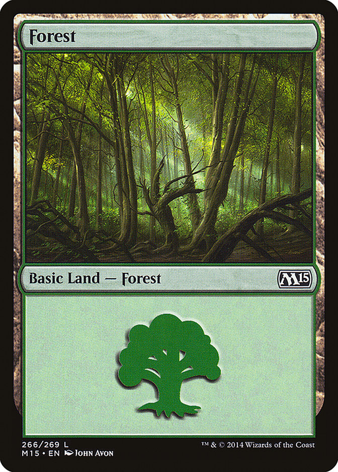 Forest (266) [Magic 2015] | I Want That Stuff Brandon