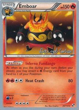 Emboar (20/114) (Twinboar - David Cohen) [World Championships 2011] | I Want That Stuff Brandon