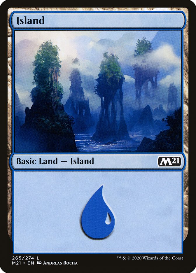 Island (265) [Core Set 2021] | I Want That Stuff Brandon