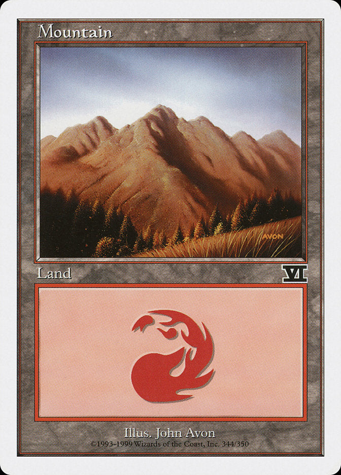 Mountain (344) [Classic Sixth Edition] | I Want That Stuff Brandon