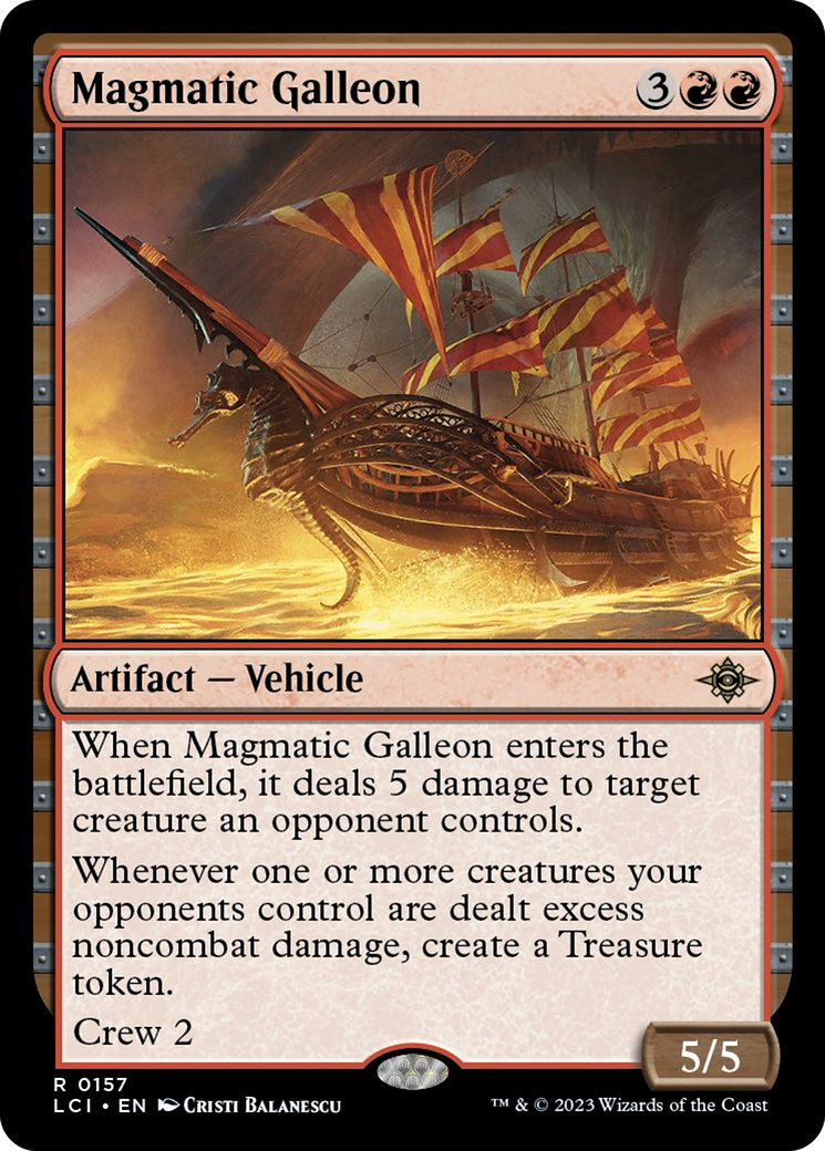 Magmatic Galleon [The Lost Caverns of Ixalan] | I Want That Stuff Brandon
