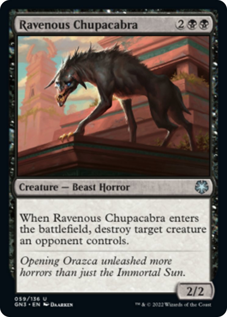 Ravenous Chupacabra [Game Night: Free-for-All] | I Want That Stuff Brandon