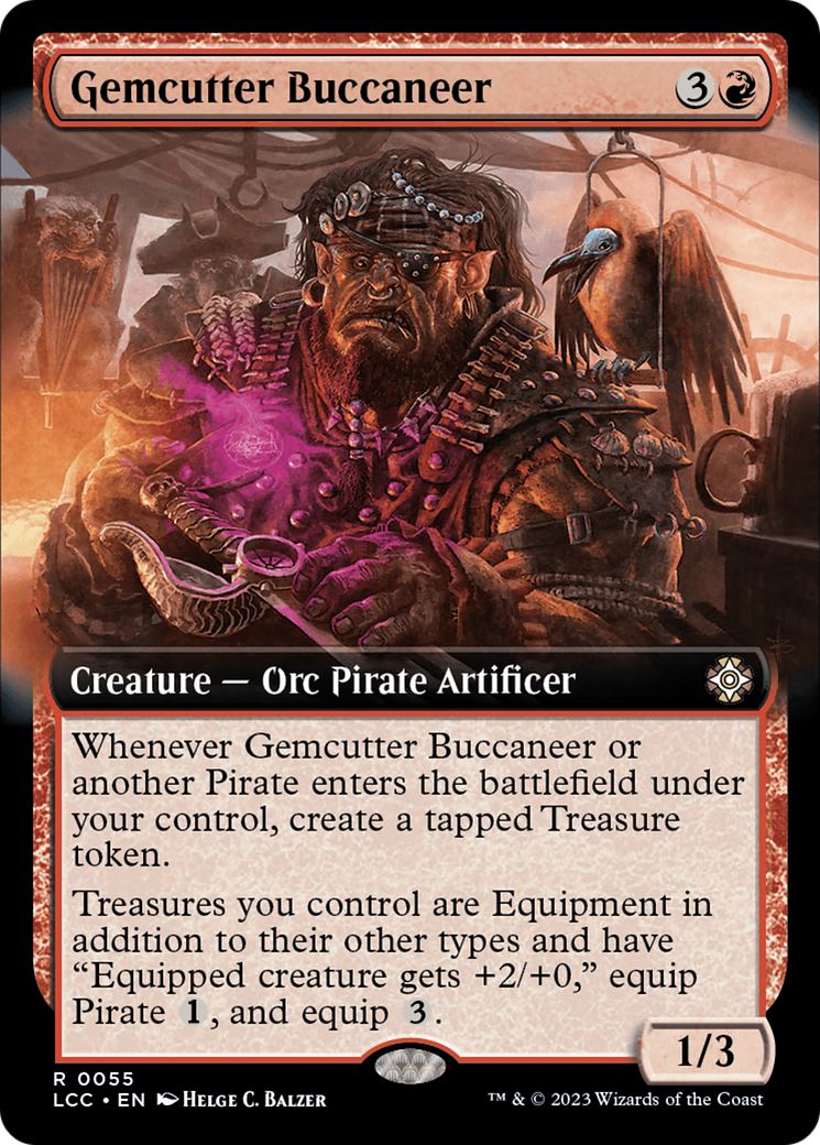 Gemcutter Buccaneer (Extended Art) [The Lost Caverns of Ixalan Commander] | I Want That Stuff Brandon