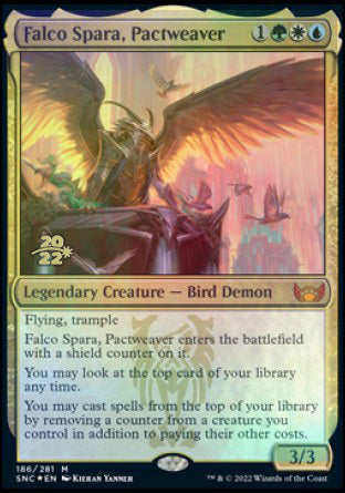 Falco Spara, Pactweaver [Streets of New Capenna Prerelease Promos] | I Want That Stuff Brandon