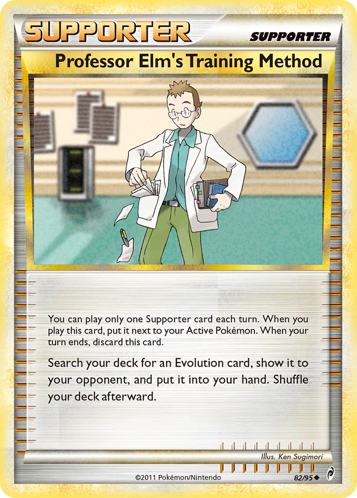 Professor Elm's Training Method (82/95) [HeartGold & SoulSilver: Call of Legends] | I Want That Stuff Brandon