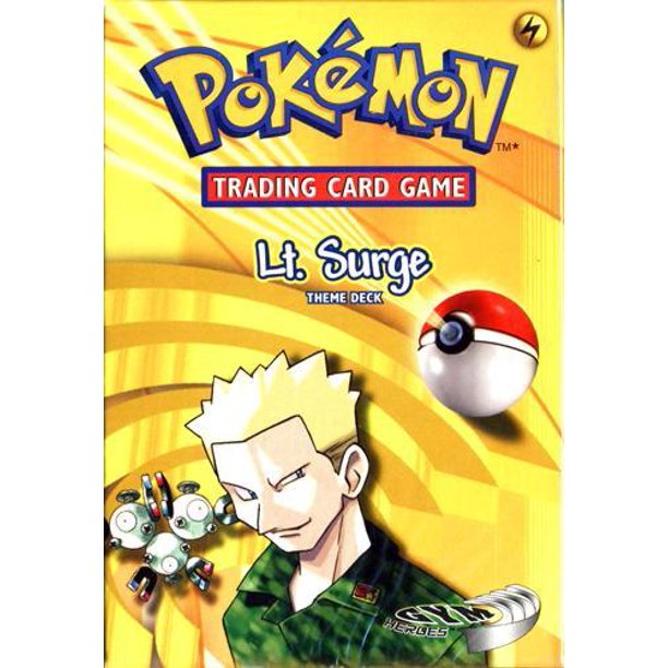 Gym Heroes - Theme Deck (Lt. Surge) | I Want That Stuff Brandon