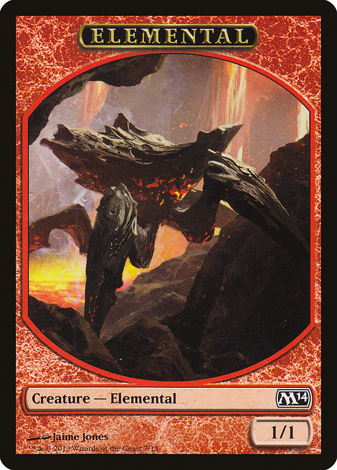 Elemental Token (7/13) [Magic 2014 Tokens] | I Want That Stuff Brandon