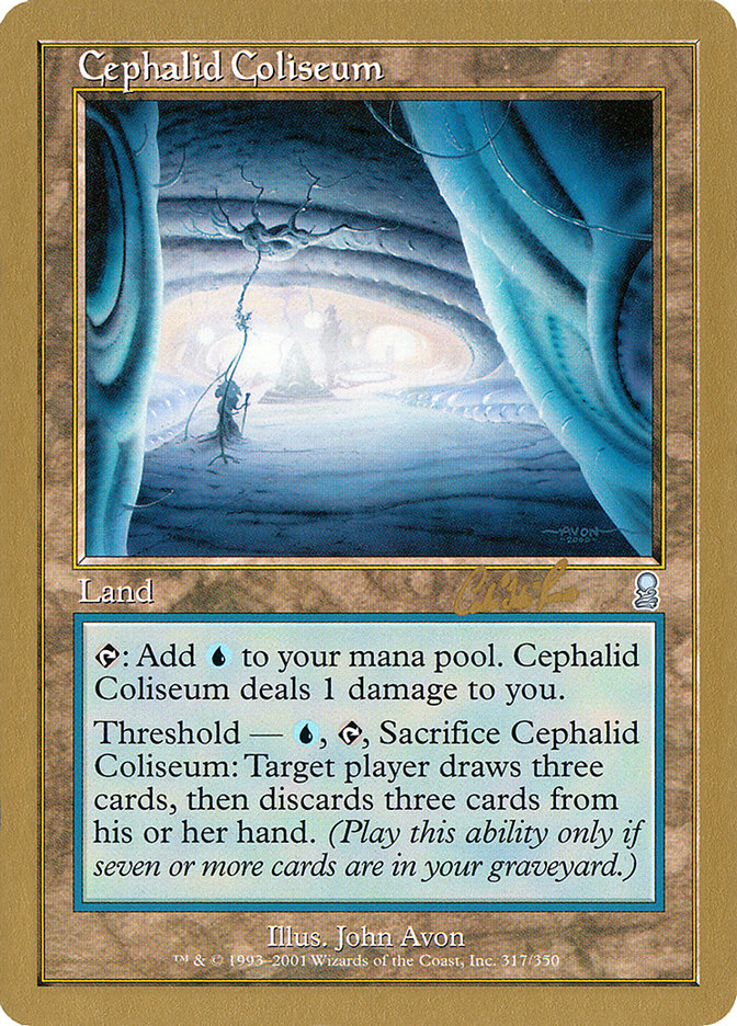 Cephalid Coliseum (Carlos Romao) [World Championship Decks 2002] | I Want That Stuff Brandon