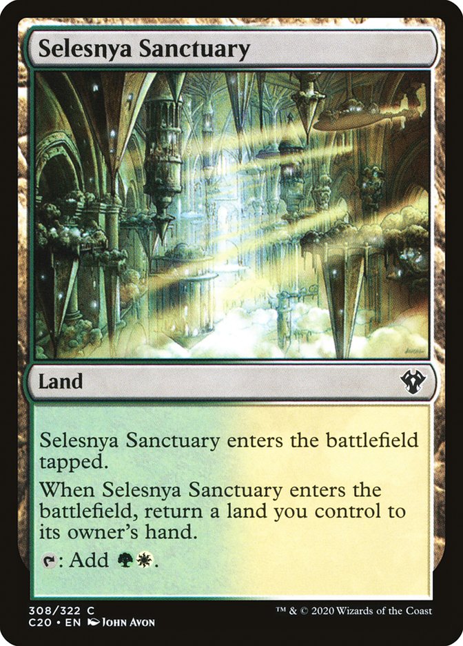 Selesnya Sanctuary [Commander 2020] | I Want That Stuff Brandon