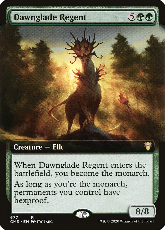 Dawnglade Regent (Extended Art) [Commander Legends] | I Want That Stuff Brandon