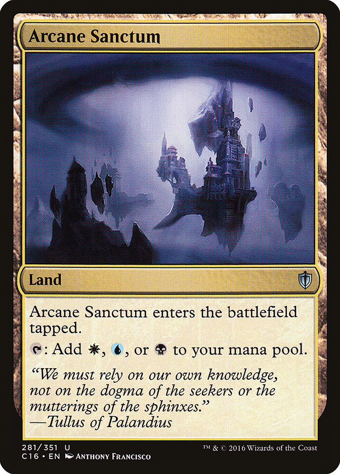 Arcane Sanctum [Commander 2016] | I Want That Stuff Brandon