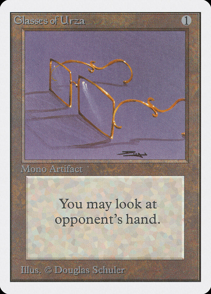 Glasses of Urza [Unlimited Edition] | I Want That Stuff Brandon