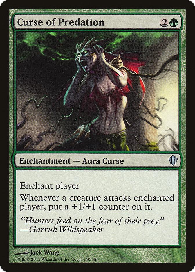 Curse of Predation [Commander 2013] | I Want That Stuff Brandon