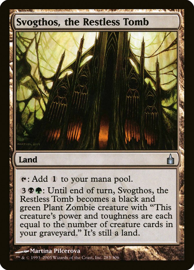 Svogthos, the Restless Tomb [Ravnica: City of Guilds] | I Want That Stuff Brandon