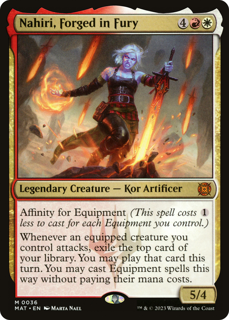 Nahiri, Forged in Fury [March of the Machine: The Aftermath] | I Want That Stuff Brandon
