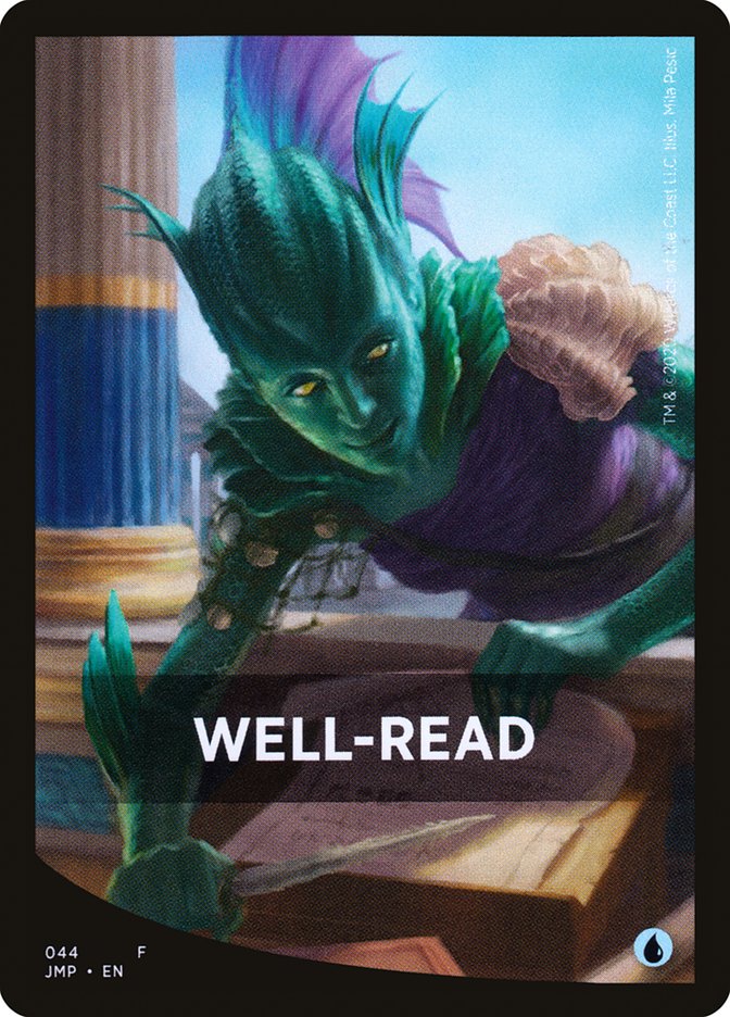 Well-Read [Jumpstart Front Cards] | I Want That Stuff Brandon