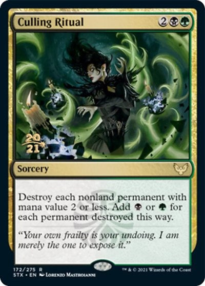 Culling Ritual [Strixhaven: School of Mages Prerelease Promos] | I Want That Stuff Brandon