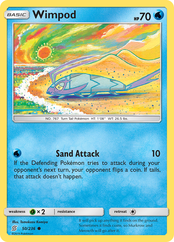 Wimpod (50/236) [Sun & Moon: Unified Minds] | I Want That Stuff Brandon