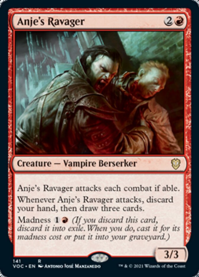 Anje's Ravager [Innistrad: Crimson Vow Commander] | I Want That Stuff Brandon